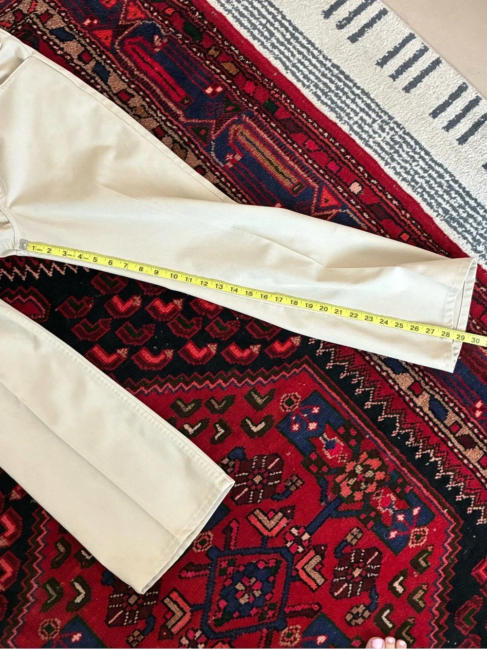 Vintage 70s Levi’s Sta-Prest Corduroy Khaki Kick Flare Pants